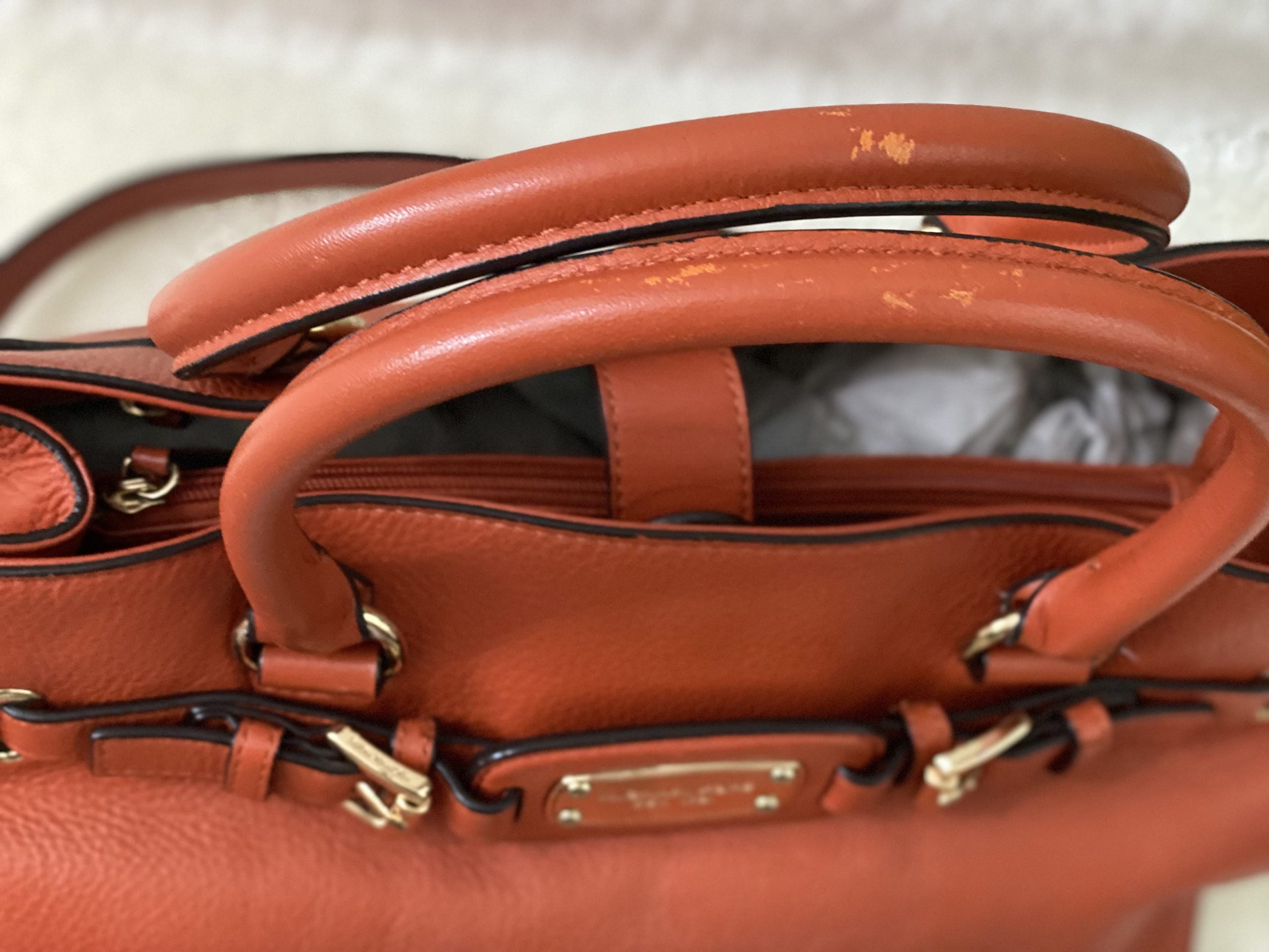 MICHAEL Michael Kors Hamilton leather tote bag - ShopStyle