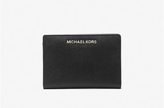 Michael Kors Jet Set Medium Saffiano Leather Women’s Wallet – THE ...