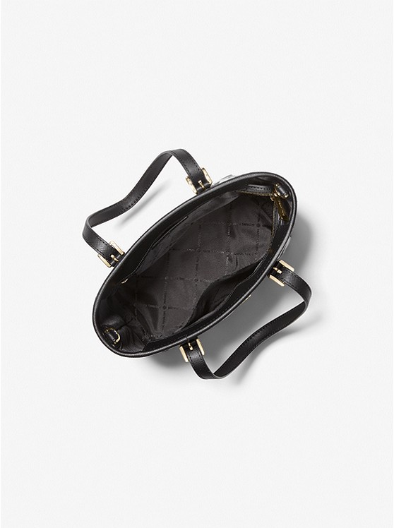 Michael Kors Jet Set Travel Extra-Small Logo Top-Zip Tote Bag - ShopStyle