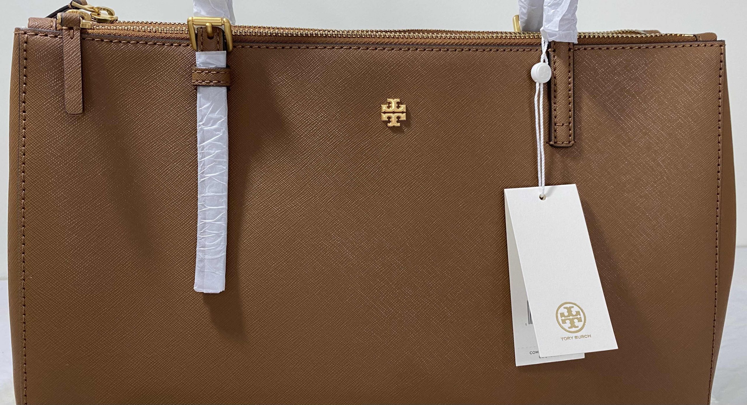 Buy Tory Burch Emerson Small Buckle Tote York Shoulder Bag Luggage