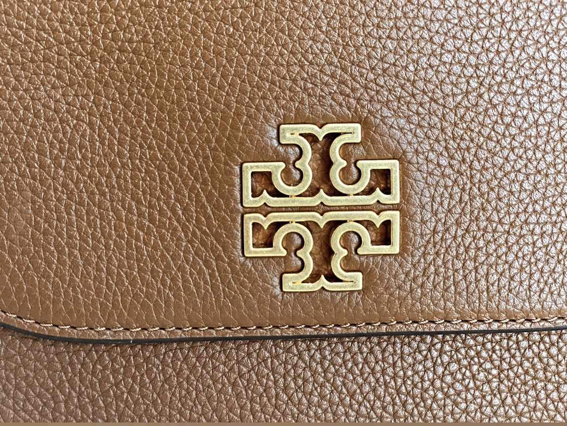 Tory Burch Britten Saddle Small Crossbody Bag – Color Brown – THE ...