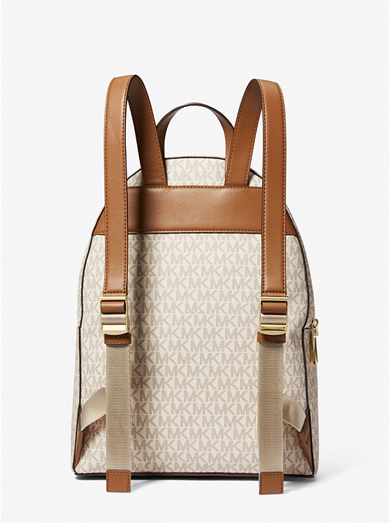 Sally Medium 2-In-1 Logo and Faux Leather Backpack