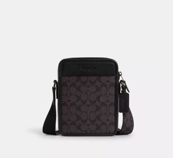 Coach Sullivan Crossbody Bag In Signature Canvas-Color: Signature canvas/Qb/Walnut/Black