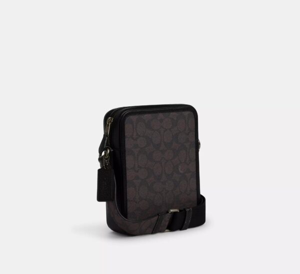 Coach Sullivan Crossbody Bag In Signature Canvas-Color: Signature canvas/Qb/Walnut/Black - Image 3