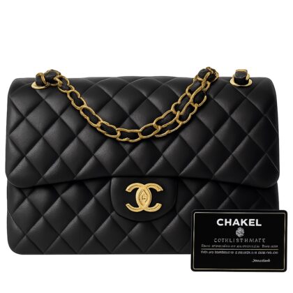 Chanel Jumbo Classic Flap-Lambskin Leather Bag