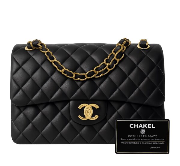 Chanel Jumbo Classic Flap-Lambskin Leather Bag