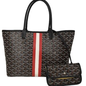 Goyard St. Louis PM Tote Custom Stripe Edition