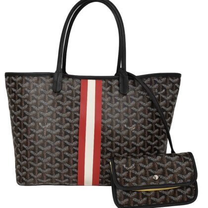 Goyard St. Louis PM Tote Custom Stripe Edition