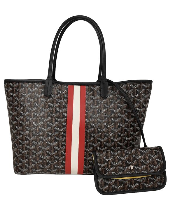 Goyard St. Louis PM Tote Custom Stripe Edition