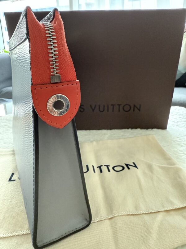 Louis Vuitton Tricolor Graphite Pochette Voyage MM Clutch - Image 5