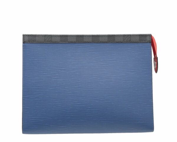 Louis Vuitton Tricolor Graphite Pochette Voyage MM Clutch
