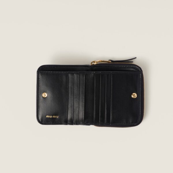 Miu Miu Small Matelasse nappa Leather Wallet - Image 5