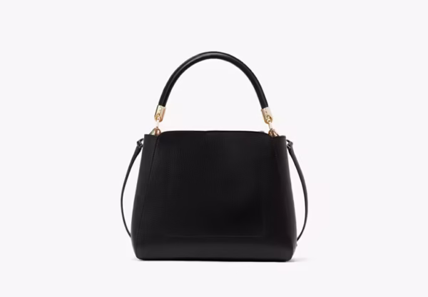 Kate Spade Phoebe Medium Top Handle Satchel- Black - Image 5