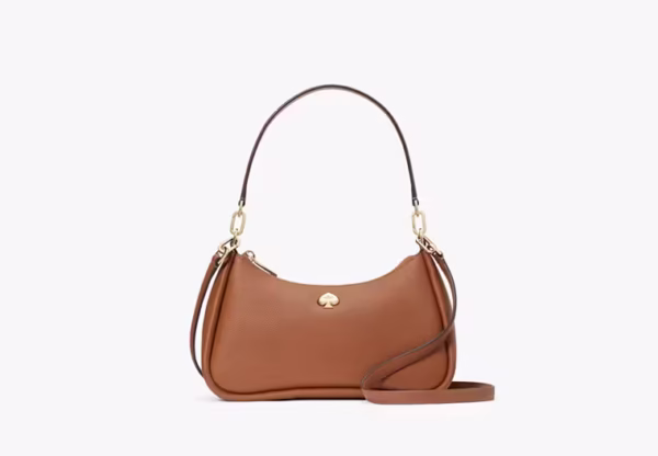 Kate Spade Kayla Small Convertible Shoulder Bag- Warm Gingerbread
