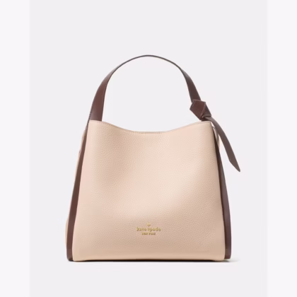 Kate Spade Knott Colorblock Convertible Carryall- Milk Glass Multi